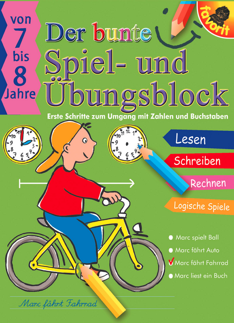 Der bunde Spiel- und &Uuml;bungsblock, 7-8 Jahre - Sigrun Sch&auml;fer