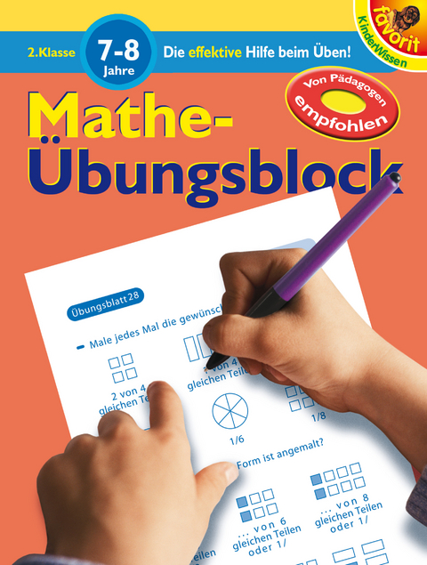 Mathe-&Uuml;bungsblock, 7-8 Jahre