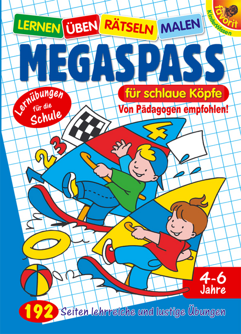 Megaspass f&uuml;r schlaue K&ouml;pfe  -  Blau