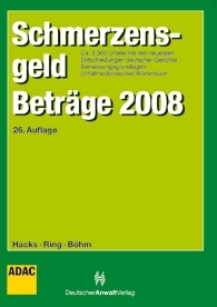 SchmerzensgeldBetr&auml;ge 2008 - Susanne Hacks, Ameli Ring, Peter B&ouml;hm