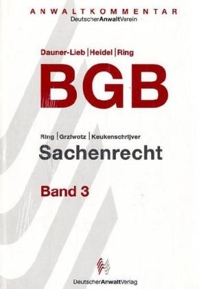 AnwaltKommentar BGB. Gesamtausgabe