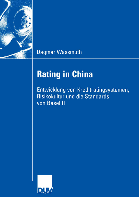 Rating in China - Dagmar Wassmuth