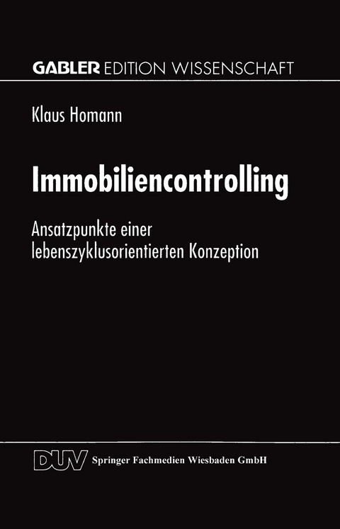 Immobiliencontrolling - Klaus Homann