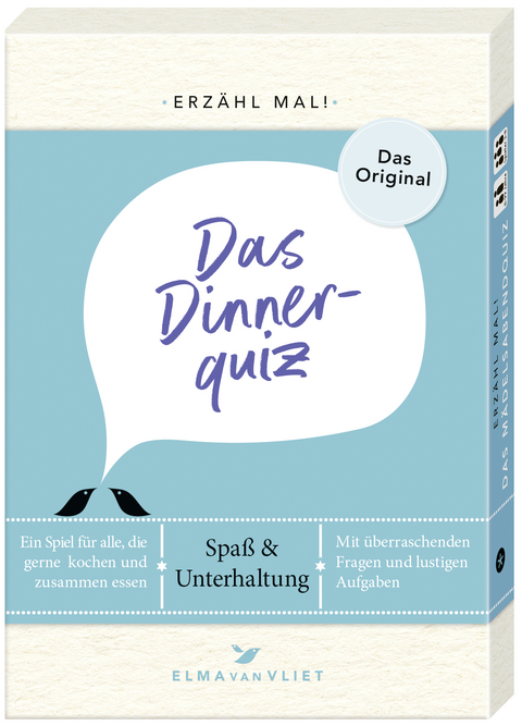 Erz&auml;hl mal! Das Dinnerquiz | Elma van Vliet - Elma van Vliet