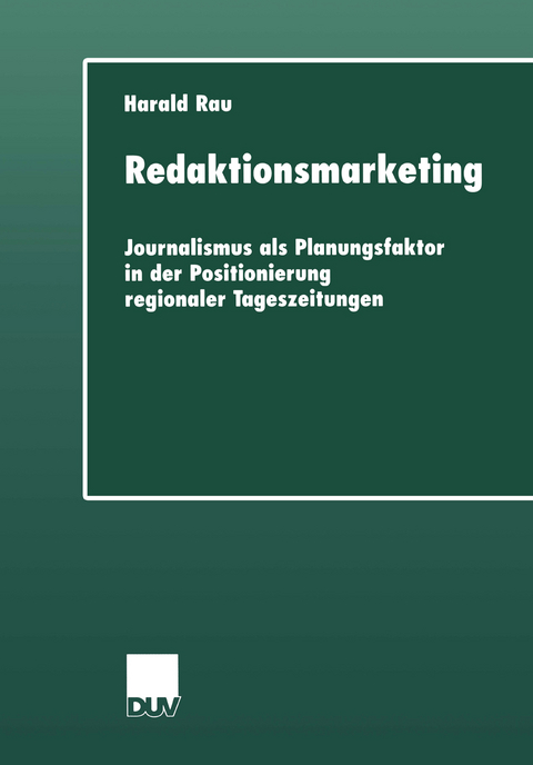 Redaktionsmarketing - Harald Rau