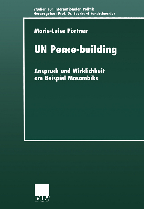 UN Peace-building - Marie-Luise P&ouml;rtner