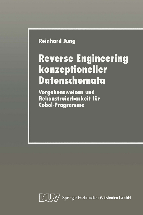 Reverse Engineering konzeptioneller Datenschemata