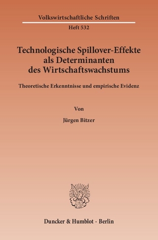 Technologische Spillover-Effekte als Determinanten des Wirtschaftswachstums.