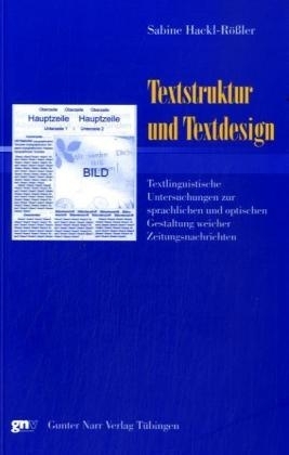 Textstruktur und Textdesign - Sabine Hackl-R&ouml;&szlig;ler