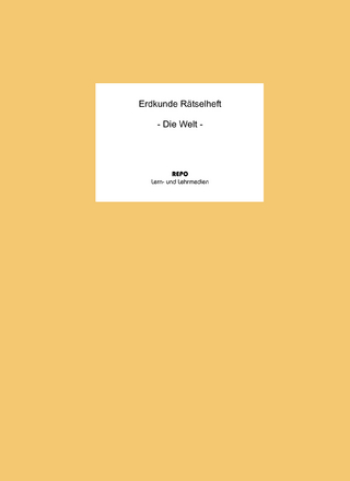 Erdkunde Rätselheft - Die Welt