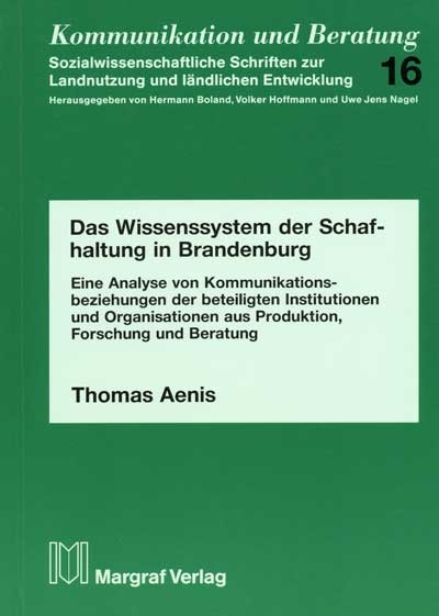 Das Wissenssystem der Schafhaltung in Brandenburg - Thomas Aenis