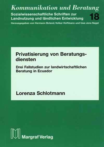 Privatisierung von Beratungsdiensten - Lorenza Schlotmann