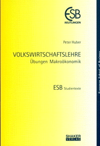 VOLKSWIRTSCHAFTSLEHRE - Peter Huber