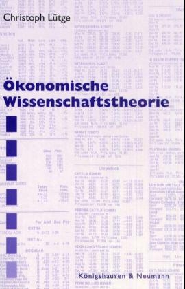 &Ouml;konomische Wissenschaftstheorie - Christoph L&uuml;tge