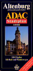 ADAC StadtPlan Altenburg mit Gerstenberg und Lehndorf