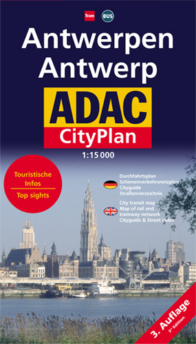 ADAC Stadtplan Antwerpen
