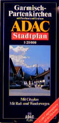 ADAC StadtPlan Garmisch-Partenkirchen mit Farchant und Grainau