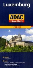 ADAC L&auml;nderkarte Luxemburg