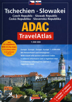 ADAC TravelAtlas Tschechien /Slowakei
