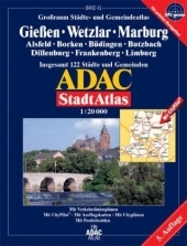 ADAC Stadtatlas Giessen, Wetzlar, Marburg