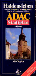 ADAC StadtPlan Haldensleben mit Hillersleben, Meseberg, Neuenhofe und Vahldorf