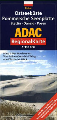 Ostseek&uuml;ste, Pommersche Seenplatte, Stettin, Danzig, Posen