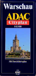 ADAC Stadtplan Warschau