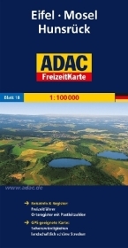 ADAC Freizeitkarte Eifel, Mosel, Hunsrück