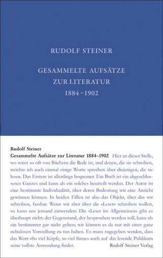 Gesammelte Aufsätze zur Literatur 1884–1902