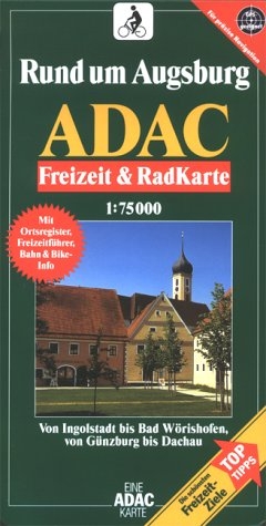 ADAC Freizeit- und Radkarte Rund um Augsburg