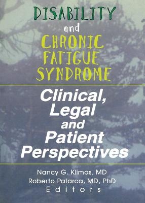 Disability and Chronic Fatigue Syndrome - 
