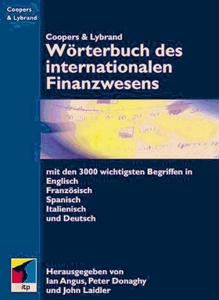 Wörterbuch des internationalen Finanzwesens, Deutsch-Englisch-Französisch-Spanisch-Italienisch