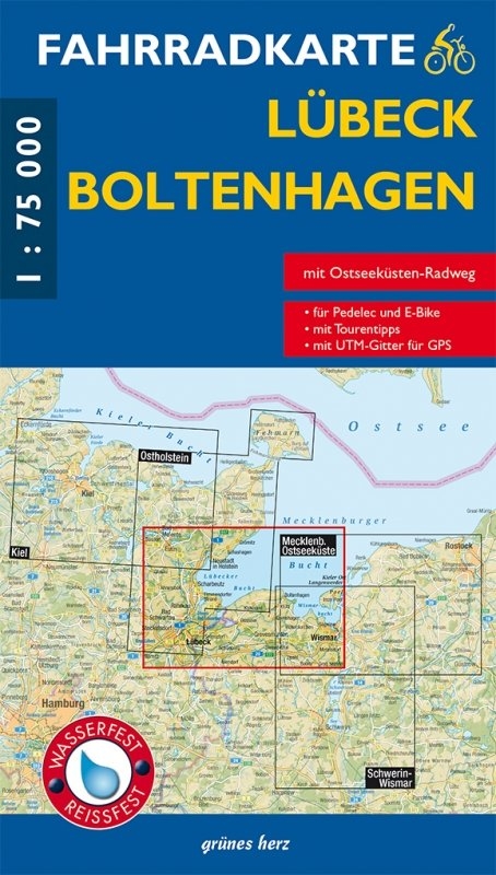 Fahrradkarte L&uuml;beck, Boltenhagen