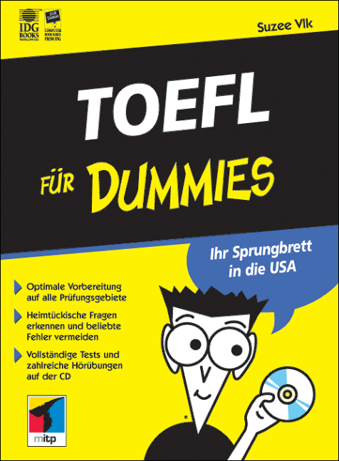 TOEFL f&uuml;r Dummies - Suzee Vlk