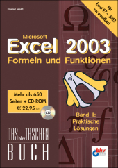 Excel 2003 - Formeln und Funktionen