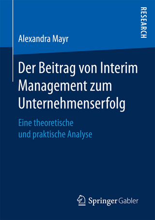Der Beitrag von Interim Management zum Unternehmenserfolg