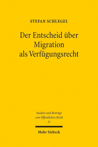 Der Entscheid über Migration als Verfügungsrecht