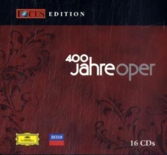 FOCUS-Edition, 400 Jahre Oper, 16 Audio-CDs
