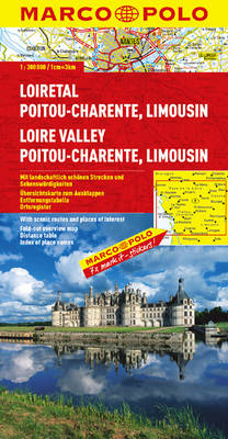 Frankreich. 1:300000 / MARCO POLO Karte Loiretal, Poitou-Charente, Limousin
