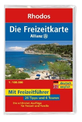 Freizeitkarte Rhodos 1:100 000