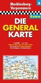 Generalkarte Deutschland Extra. 1:200000 / Mecklenburg-Vorpommern