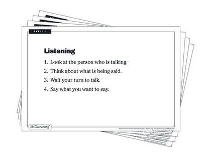 Skillstreaming the Adolescent, Skill Posters - Ellen McGinnis