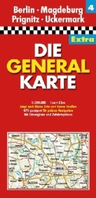 Generalkarte Deutschland Extra. 1:200000 / Berlin /Magdeburg /Prignitz /Uckermark