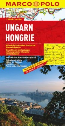 MARCO POLO L&auml;nderkarte Ungarn 1:300 000