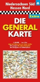 Generalkarte Deutschland Extra. 1:200000 / Niedersachsen Süd /Hessen Nord