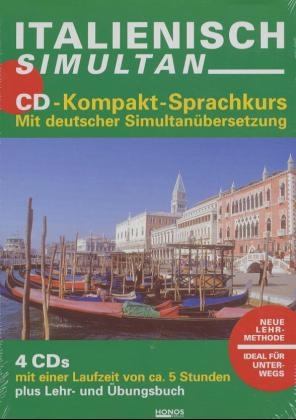 Italienisch simultan, 4 Audio-CDs m. Lehr- u. Übungsbuch