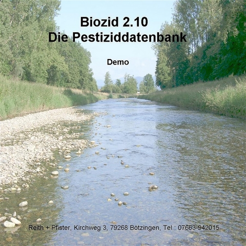 Biozid - Pestiziddatenbank - Vera E Reith, Hansj&ouml;rg Pfister