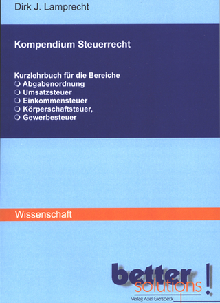 Kompendium Steuerrecht