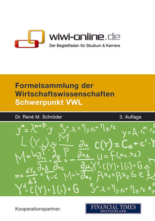Formelsammlung der Wirtschaftswissenschaften