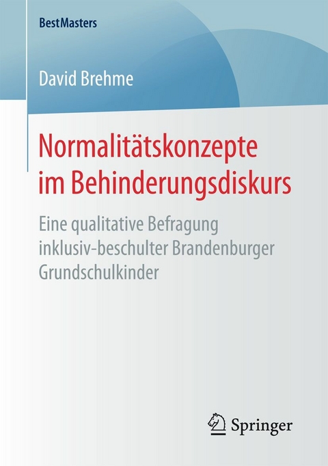 Normalit&auml;tskonzepte im Behinderungsdiskurs - David Brehme